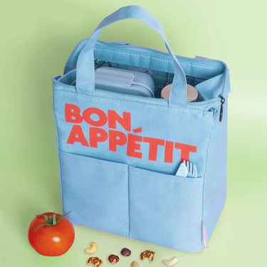 LIGHT BLUE BON APPÉTIT ISOTHERMIC LUNCH BAG HF