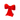Bow Vase Red