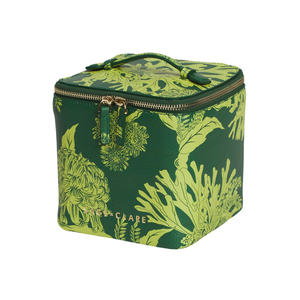 Delphine Small Vanity Case - Anise