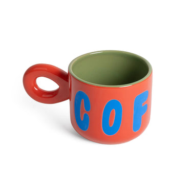 RED COFFE MUG HF