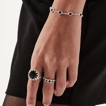 LOVE CLAW INFINITY CHAIN BRACELET
