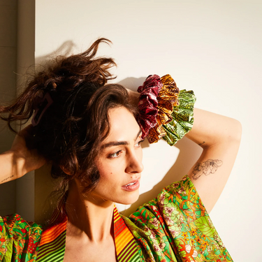 Gabriella Silk Scrunchie Set