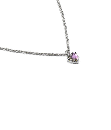 MINI LOVE CLAW NECKLACE - MYSTIC QUARTZ