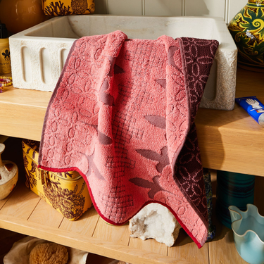 Esme Hand Towel - Hibiscus