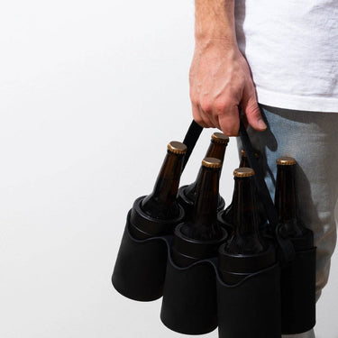 6PACKPAL + 6 Stubby Holders: Pink