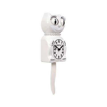 White Lady Limited Edition Kit-Cat Klock