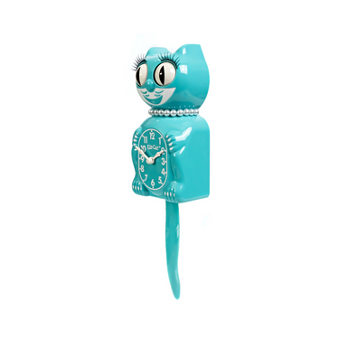 Vibrant Blue Turquoise Lady Kit-Cat