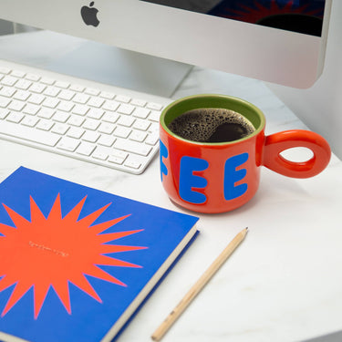 RED COFFE MUG HF