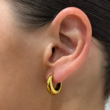 Empire Hoop Earrings