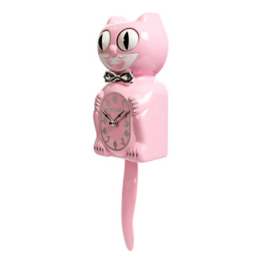 Kitchen Collection - Retro Pink Kit Cat Clock