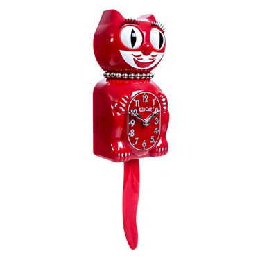 Kitchen Collection - Retro Red Lady Kit Cat Clock