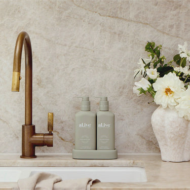 Compact Wash & Lotion Duo - Ivory Bloom