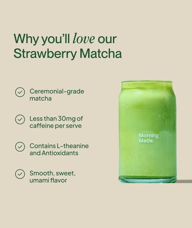 Strawberry Matcha Latte