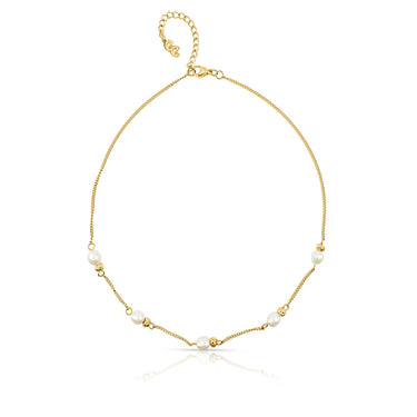 Off Court Pearl Necklace