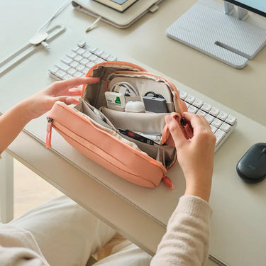 2-in-1 Tech Pouch - Rose