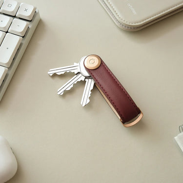 Key Organizer Leather - Wine