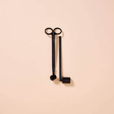 Candle Care Kit - Silver / Black