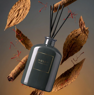 Fragrance Diffuser 300ml - Tobacco Leaf & Saffron