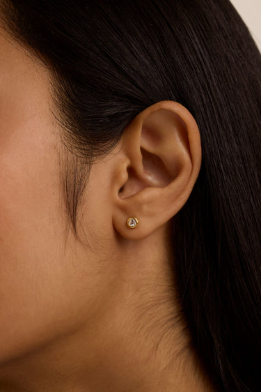 Ted Baker Sinee Mini Crystal Stud Earrings - Gold