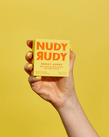 Nudy Rudy Bar Soap 4.2oz - Hunny Bunny