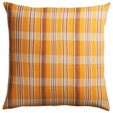 Nicolette Linen Euro Pillowcase Set - Marigold - Sage x Clare