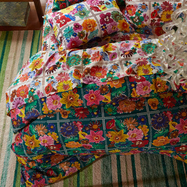 Ines Cotton Quilt Cover Verdant - King