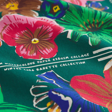 Ines Cotton Quilt Cover Verdant - Queen