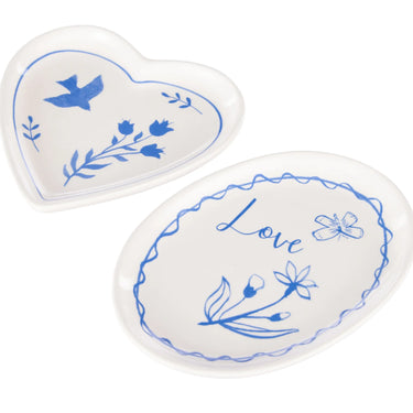 Emporium Bellamy Collection Plate 2pcs Set Blue