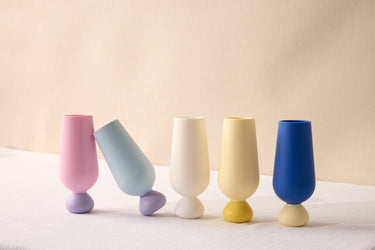 Bubble Champagne Flute Set | Unbreakable Silicone : Fairy Floss