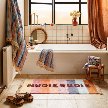 KANTI WAFFLE FACE WASHER - ULTRAMARINE