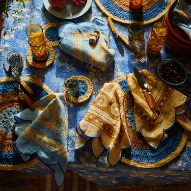 AMER NAPKIN SET - BLUE JEAN