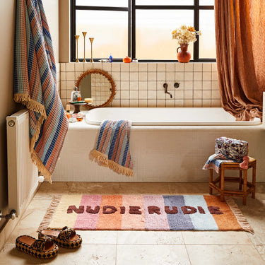 KANTI WAFFLE TOWEL - ULTRAMARINE