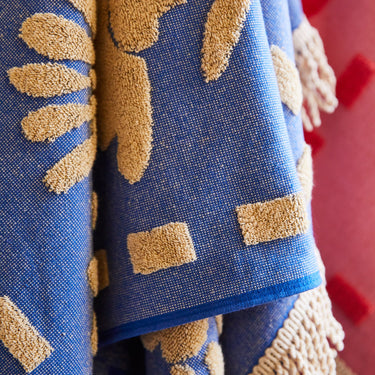 AJA BATH SHEET - ULTRAMARINE