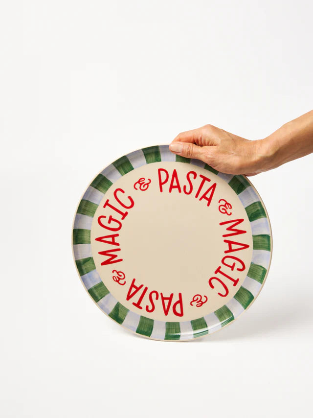Love Notes Platter - Pasta Stripe