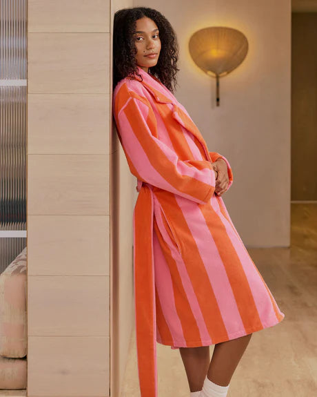 Robe - Sherbet Stripes