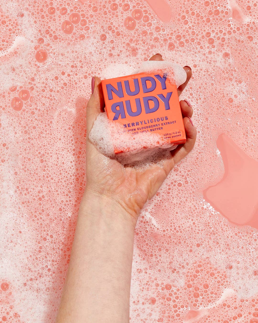 Nudy Rudy Bar Soap 4.2oz - Berrylicious