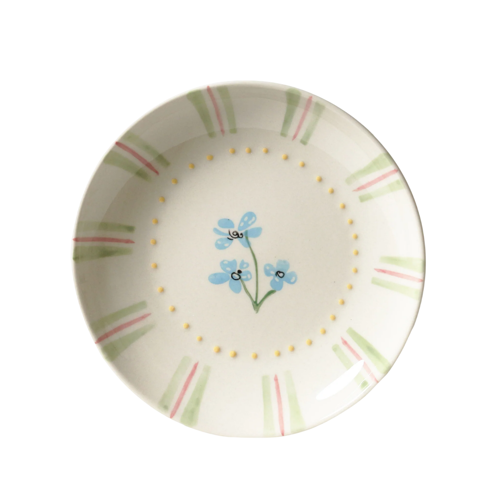 June's Garden Side Plate / Forget Me Not