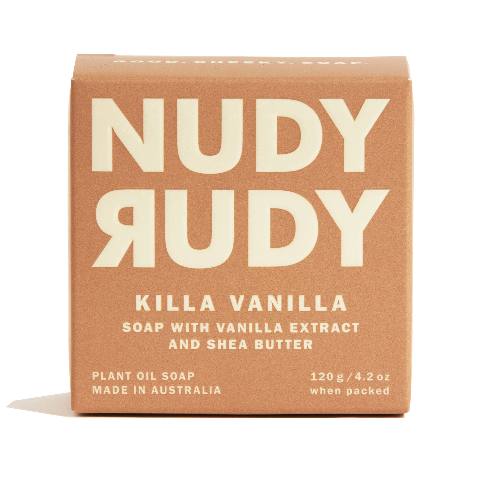 Nudy Rudy Bar Soap 4.2oz - Killa Vanilla