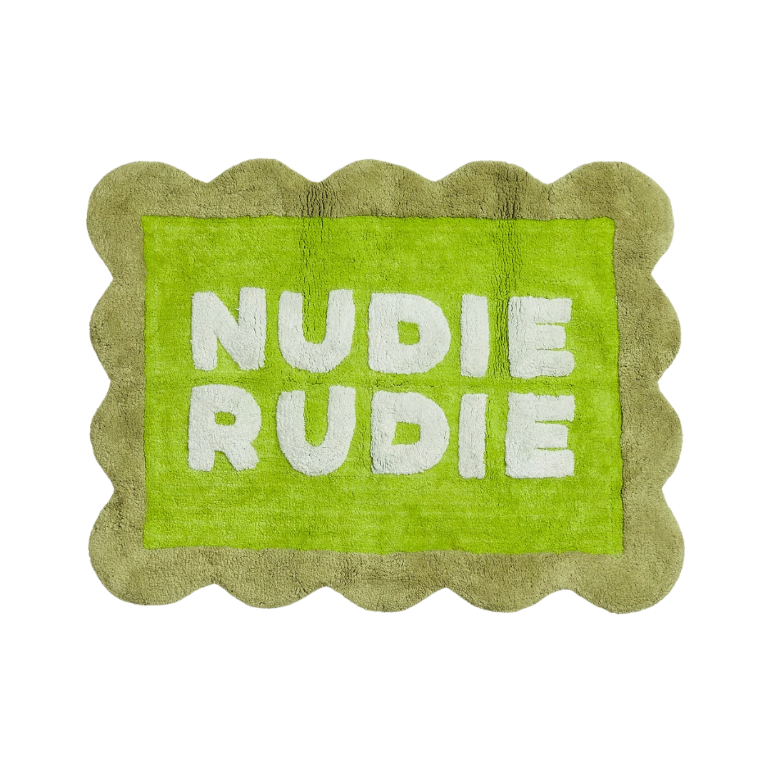 Romy Nudie Bath Mat - Cactus Green