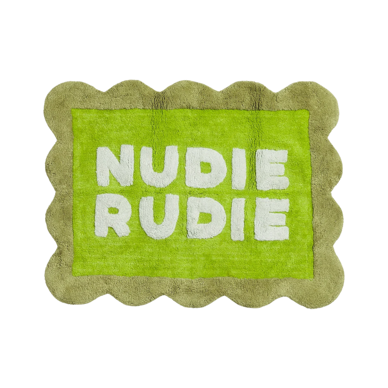 Romy Nudie Bath Mat - Cactus Green