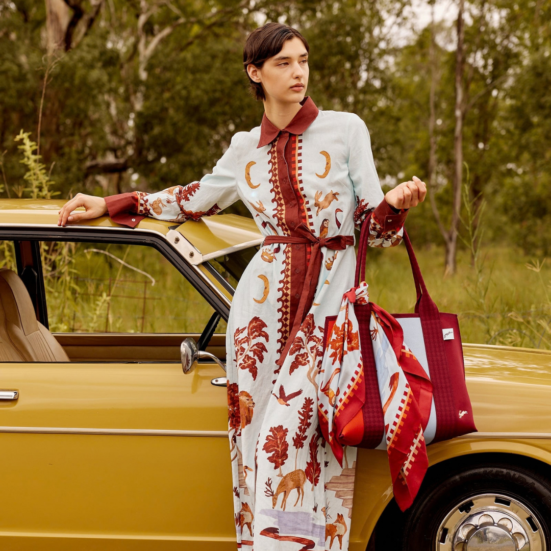 SMWR. Royal Match Knitted Tote Bag