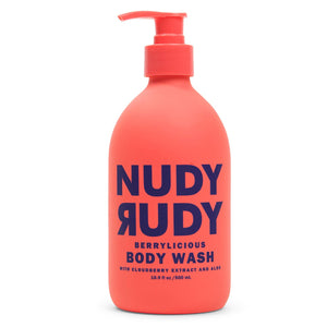 Nudy Rudy Body Wash Soap 500ml - Berrylicious