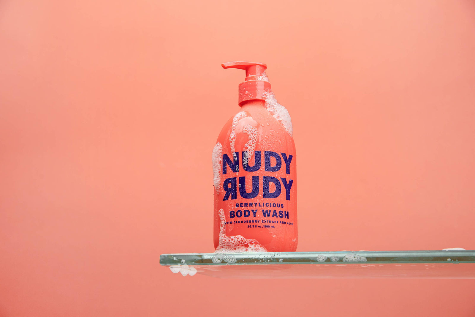 Nudy Rudy Body Wash Soap 500ml - Berrylicious