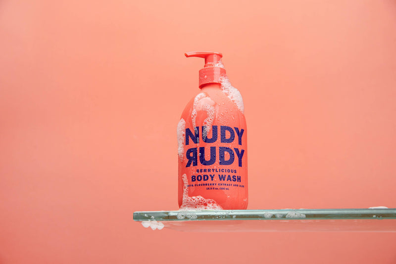 Nudy Rudy Body Wash Soap 500ml - Berrylicious