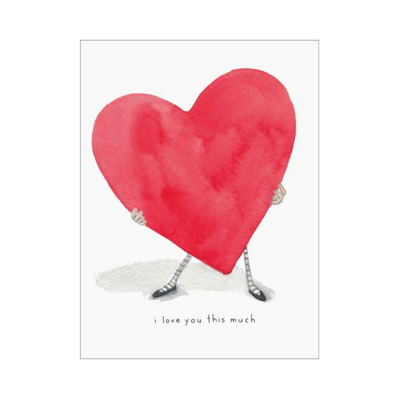Foil Card - I Love You This Much