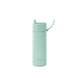Limited Edition Ceramic Reusable Bottle - 20oz Peppermint