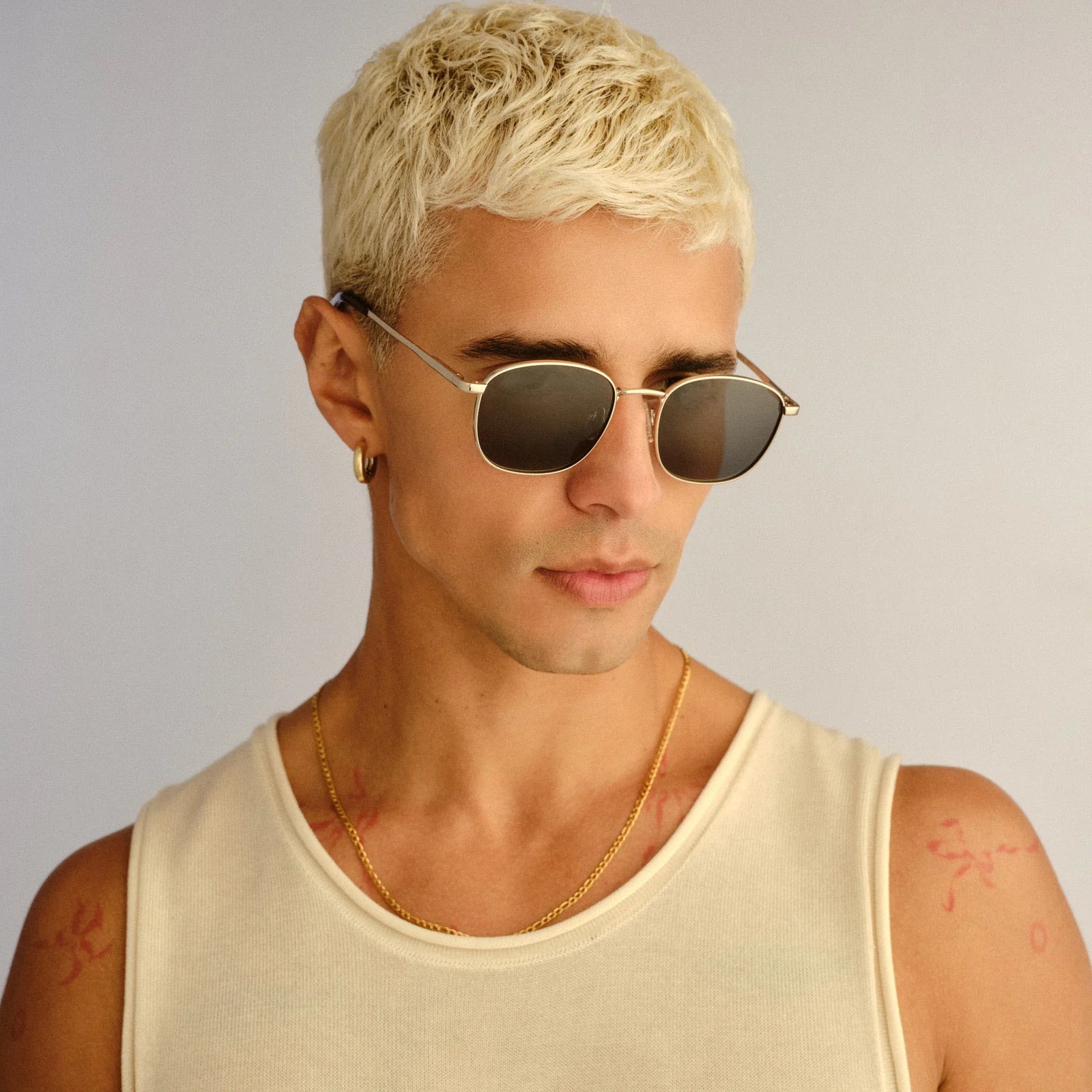Neptune Deux - Gold/Khaki Polarised