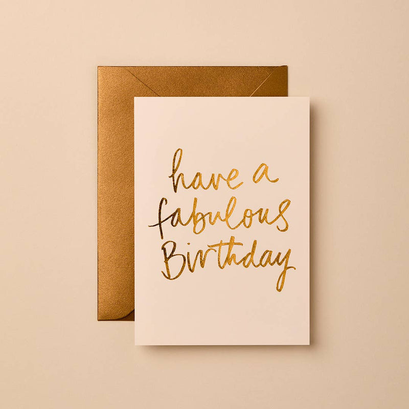 Fabulous Birthday | Greeting Card
