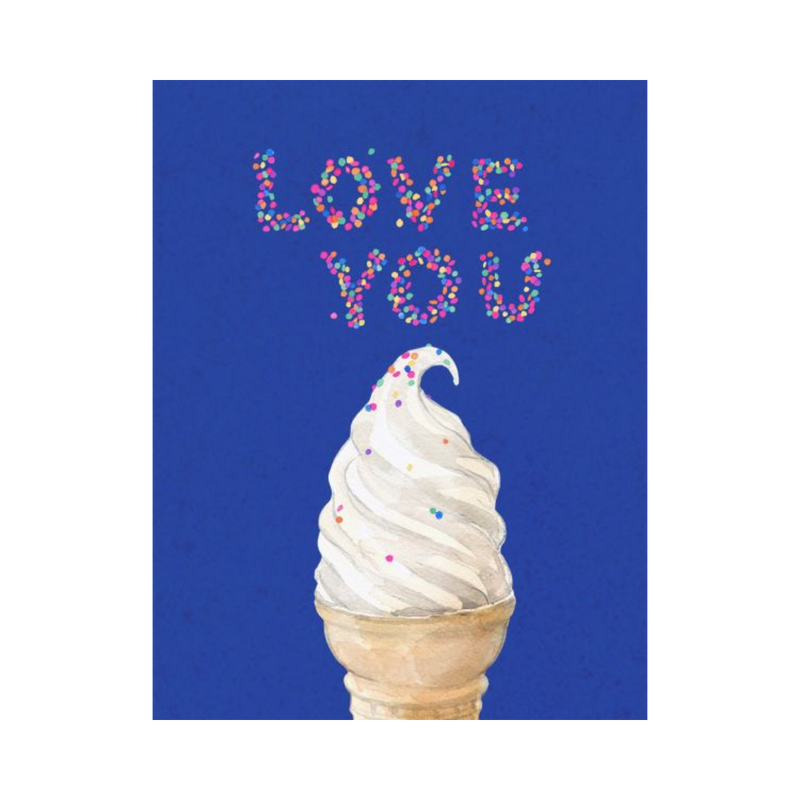 Card - Soft Serve Love You
