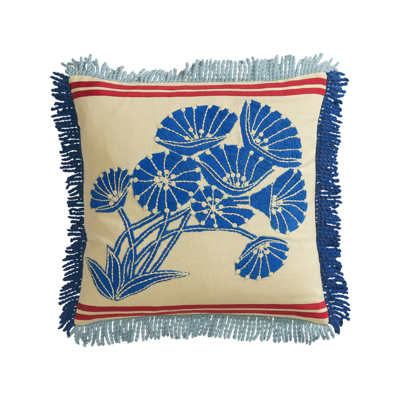 Emilia Embroidered Cushion Feather Insert Item